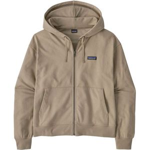 Patagonia Womens Ahnya Full-Zip Hoody Fleecevest (Dames |beige)