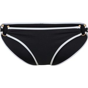 Seafolly Womens Beach Bound Ring Side Hipster Pant Bikinibroekje (Dames |zwart)