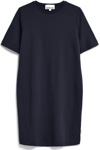 Jerseyjurken - Effen - Jersey - Kwartmouw - Knielengte