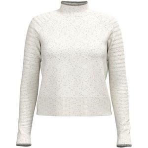 Smartwool - Edgewood Mock Neck - Merinotrui - Wit