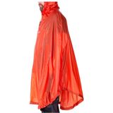 Expedbrand - Bike + Hike Poncho - Dark Lava - Waterdicht - Reflecterende Elementen