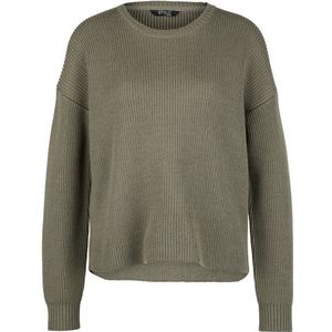 Stoic Womens Heavy MerinoKnit MMXXRutvik Sweater Merinotrui (Dames |olijfgroen)