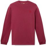 Timberland - Dunstan River - T-shirt - Bordeauxrood - Katoen - Lange Mouwen