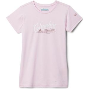Columbia Kids Mission Peak Graphic Shirt S/S Sportshirt (Kinderen |roze)