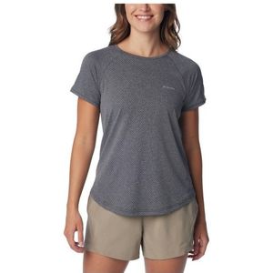 Columbia Womens Bogata Bay S/S Tee Sportshirt (Dames |grijs)