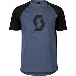 Scott Icon Raglan S/S T-shirt (Heren |blauw)