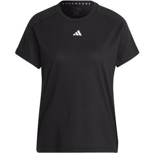 adidas Womens Training Essentials Crew T-Shirt Sportshirt (Dames |zwart)