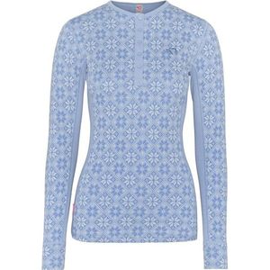 Kari Traa Womens Rose L/S Merino-ondergoed (Dames |purper/blauw)