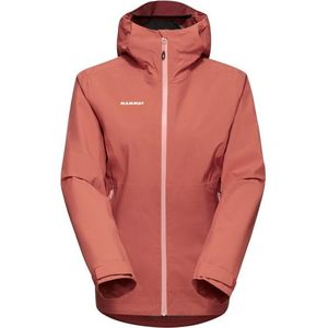 Mammut Womens Alto Light Hardshell Hooded Jacket Regenjas (Dames |rood |waterdicht)