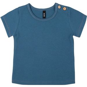 Pure Pure Babys T-Shirt Waffle T-shirt (Kinderen |blauw)