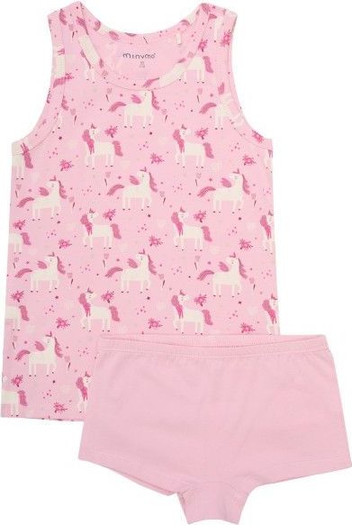Minymo - Kids Underwear Set AOP - Ondergoed - Roze