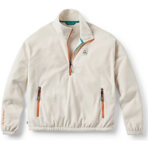 Passenger Womens Ayla Recycled Micro Polartec Fleece Fleecetrui (Dames |beige)