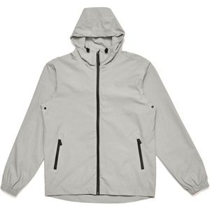 Mazine Technical Rain Jacket Recycled Fabric Regenjas (Heren |grijs |waterdicht)