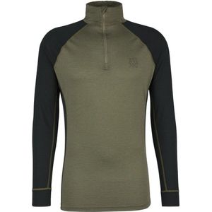 Stoic Merino180 BengtSt Half Zip Merino-ondergoed (Heren |olijfgroen)