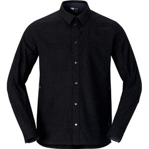 Norrona Tamok Wool Plain Shirt Overhemd (Heren |zwart)