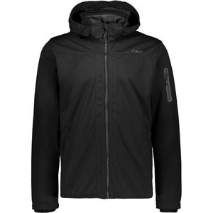 CMP Jacket Zip Hood Light Softshell Softshelljack (Heren |zwart)