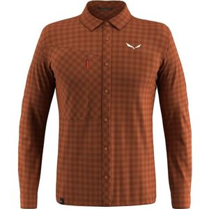 Salewa Puez Dry L/S Shirt Overhemd (Heren |bruin)