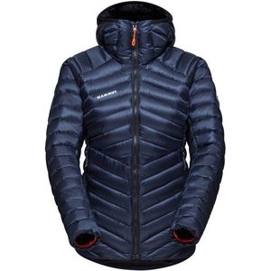 Mammut Womens Broad Peak Insulation Hooded Jacket Donsjack (Dames |blauw)