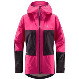 Haglöfs Womens Roc Sheer GTX Jacket Regenjas (Dames |roze |waterdicht)
