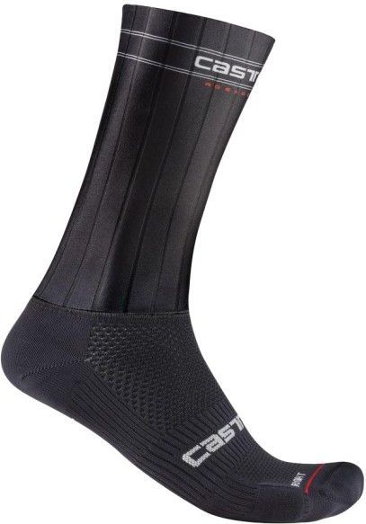 Castelli - Fast Feet 3 - Fietssokken - Zwart/Grijs
