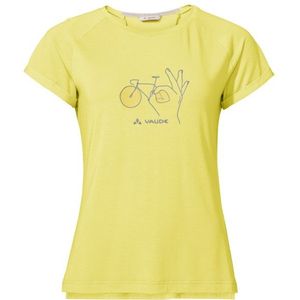 Vaude Womens Cyclist 2 T-shirt (Dames |geel)