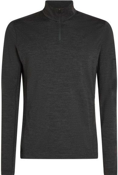 Icebreaker - 200 Merinofine Ace L/S Half Zip - Merino-ondergoed - Zwart
