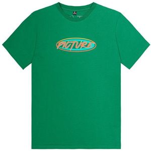 Picture Basement Neon Tee T-shirt (Heren |groen)