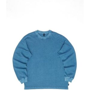 Mazine Natural Dye Longsleeve Longsleeve (Heren |blauw)