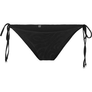 Seafolly Womens Secondwave Tie Side Rio Pants Bikinibroekje (Dames |zwart)