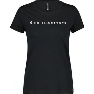 Scott Womens No Shortcuts S/S T-shirt (Dames |zwart)