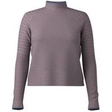 Smartwool - Edgewood Mock Neck - Merinotrui - Grijs