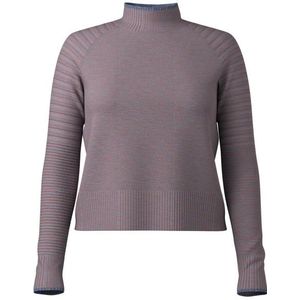 Smartwool - Edgewood Mock Neck - Merinotrui - Grijs