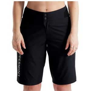 PEPPERMINT Womens Signature Tech Short Fietsbroek (Dames |zwart)