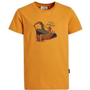 Lundhags Kids Fulu Climbing T-Shirt Sportshirt (Kinderen |oranje)