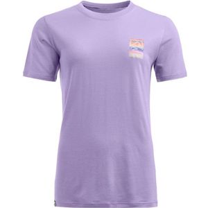Ortovox - 140 Cool Mountain Gradient - T-shirt - Lush Lavender - Merinoshirt