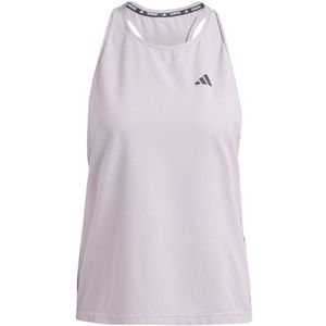 adidas Womens Own The Run Tank Tanktop (Dames |wit/purper)