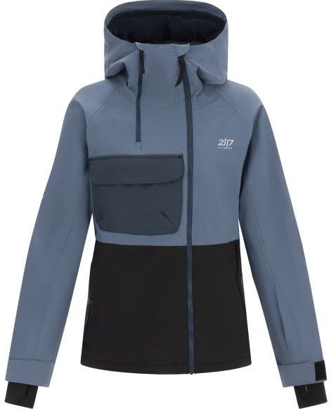 2117 of Sweden Womens Krasse Ski Jacket Ski-jas (Dames |blauw |waterdicht)