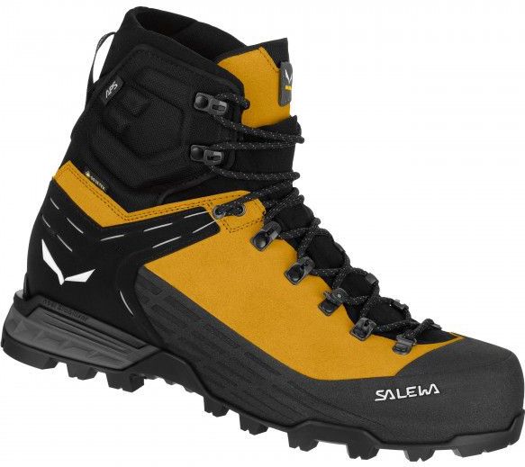 Salewa - Ortles Ascent Mid GTX - Bergschoenen - Zwart/Geel - Waterdicht