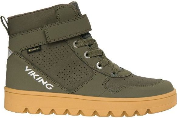Viking - Fleek Mid GTX - Wandelschoenen - Olijf - Uniseks - Kinderen