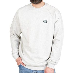 ELSK Globe Tværs Crewneck Trui (Heren |wit)