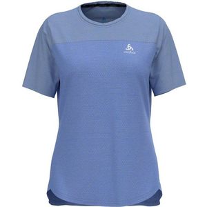 Odlo Womens S/S X-Alp Linencool Fietsshirt (Dames |blauw)
