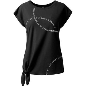 Martini Womens Firstlight Shirt Straight Sportshirt (Dames |zwart)