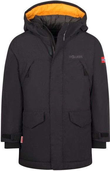 Trollkids Kids Harstad Jacket Synthetisch jack (Kinderen |zwart |waterdicht)