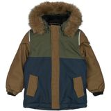 Mikk-Line Winterjas - Olive Nacht/Navy - Mikk-Line - 4 jaar (104) - Winterjassen