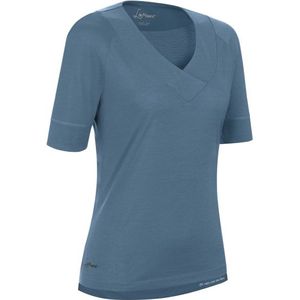 LaMunt Womens Alexandra S/S Tee Sportshirt (Dames |blauw)