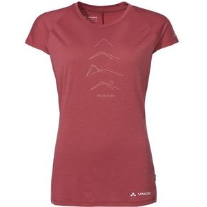 Vaude Womens Tekoa Wool Merinoshirt (Dames |brick)