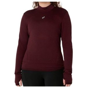 Asics Womens Road Winter Seamless L/S Top Hardloopshirt (Dames |rood)