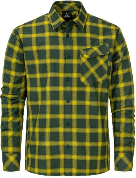 Schöffel - Outdooroverhemd - Geel - Hiking Shirt Style Poplar MNS