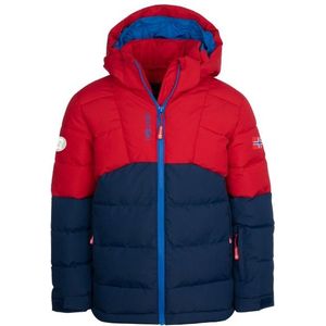 Trollkids - Gryllefjord Jacket - Winterjack - Blauw/Rood