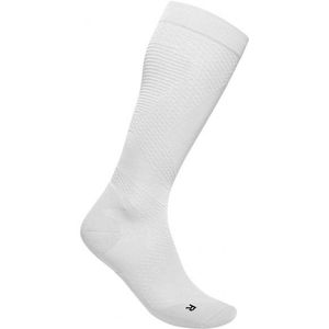 Bauerfeind Sports Run Ultralight Mid Cut Socks Hardloopsokken (Heren |wit/grijs)